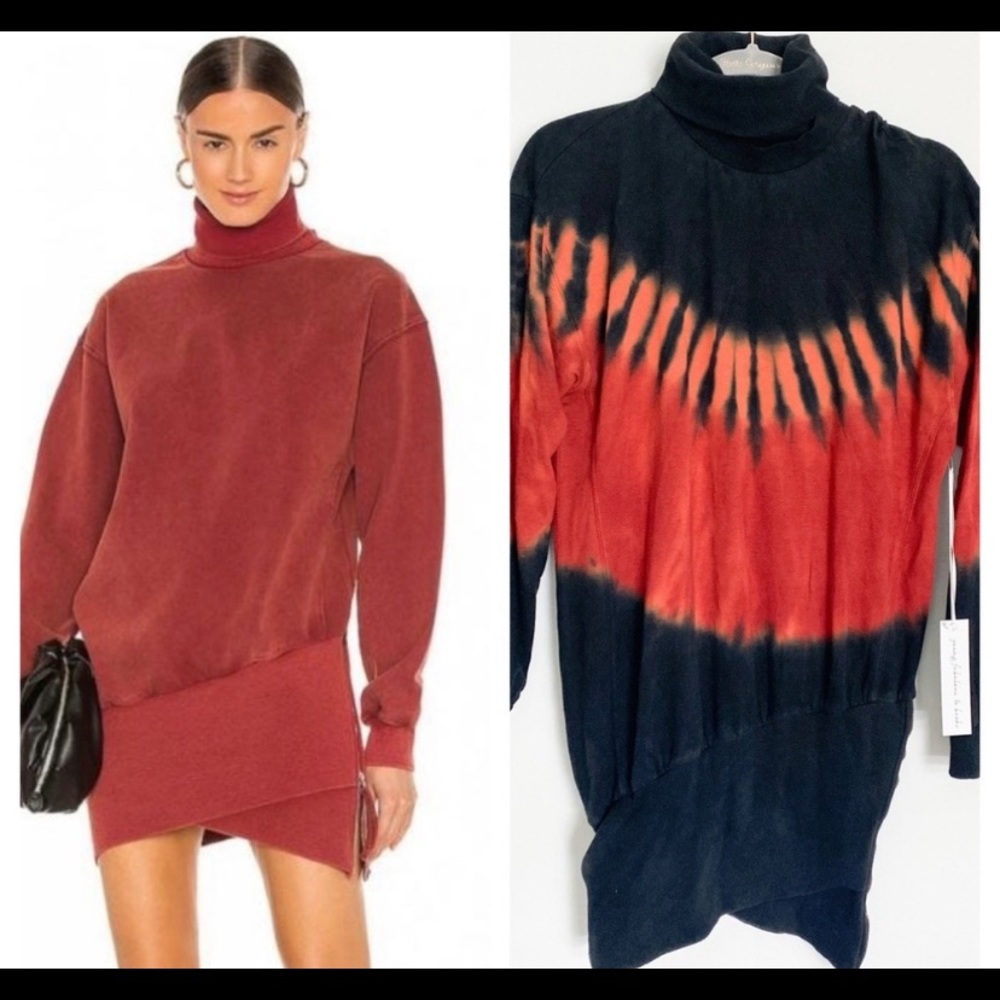 Young Fabulous & Broke Tie Dye Sweatshirt Dress